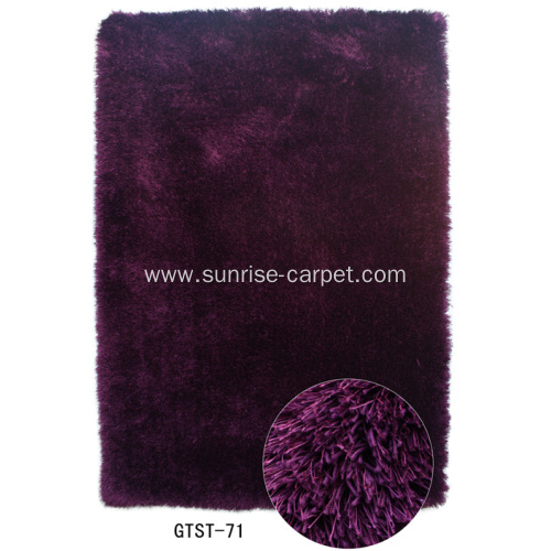 Elastic and Polyester Silk Shaggy Rugs